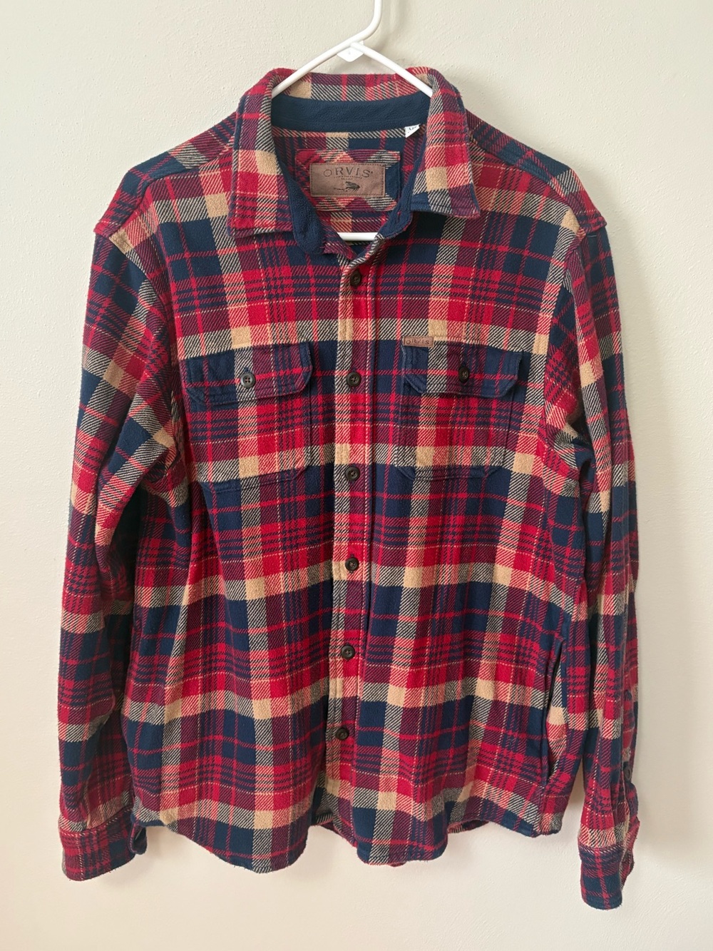 Orvis Shacket Flannel L